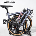 ACRUNU Bicycle Brompton Velcro Straps - Multi-Functional Pants Cuff Fixing Straps