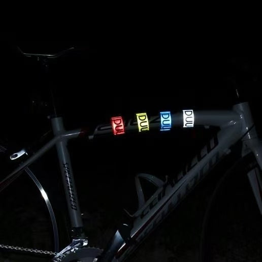 New  Reflective Silicon Crystal Pants Cuff Straps - Mountain Bike Cycling Ankle Slap Bracelet, Night Running Walking Wristband