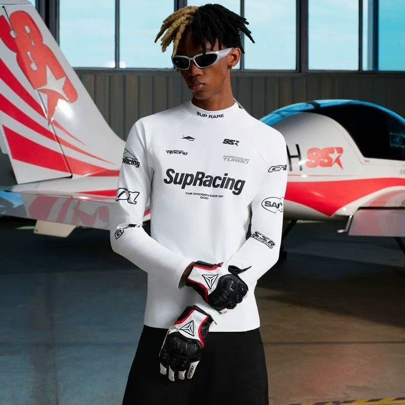 25SS "Turbo Neck" Half-High Collar Long Sleeve Base Layer | Women's Moisture-Wicking Stretchy Racing Sports Compression T-Shirt