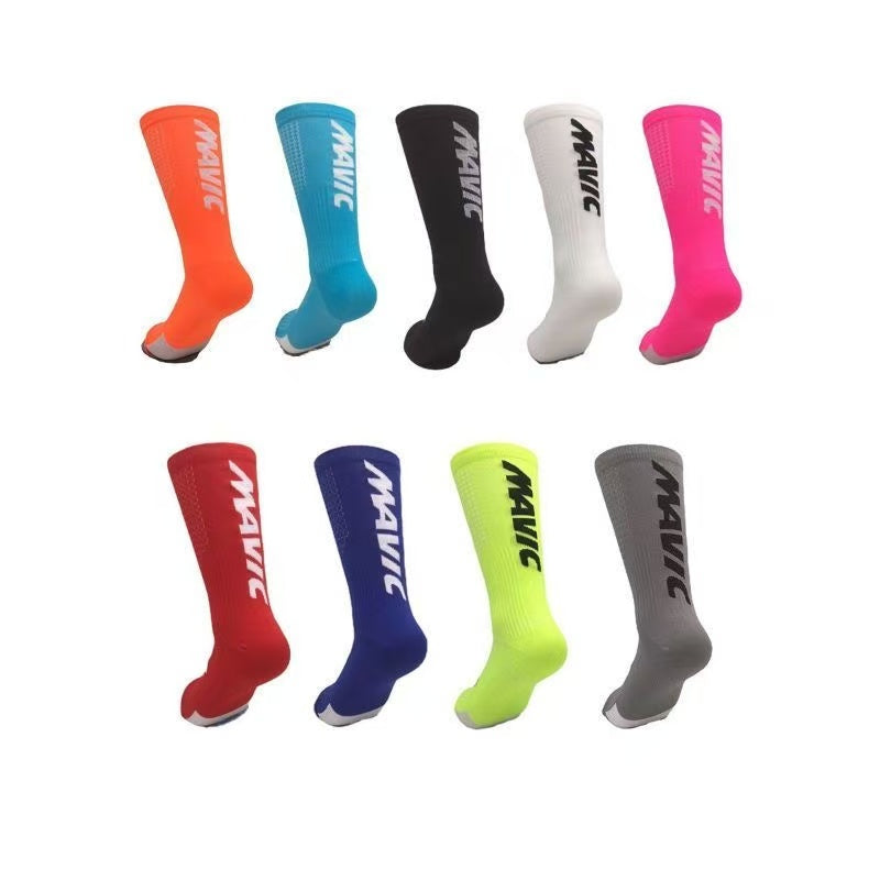 Professional Grade Cycling Socks | Unisex Outdoor Road Cycling Socks, Breathable Bicycle Athletic Socks