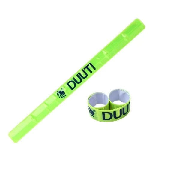 New  Reflective Silicon Crystal Pants Cuff Straps - Mountain Bike Cycling Ankle Slap Bracelet, Night Running Walking Wristband