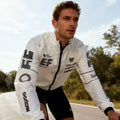 Windbreaker Unisex - EF Windproof Long Sleeve Cycling Jacket, Lightweight Road Cycling Team Leader Outerwear